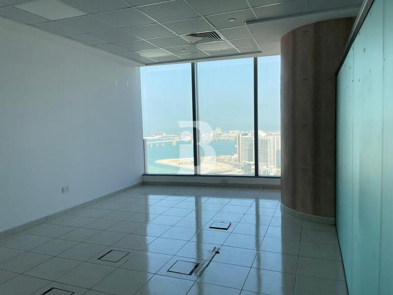Sea View | Semi Fitted | High Floor |Glass Office