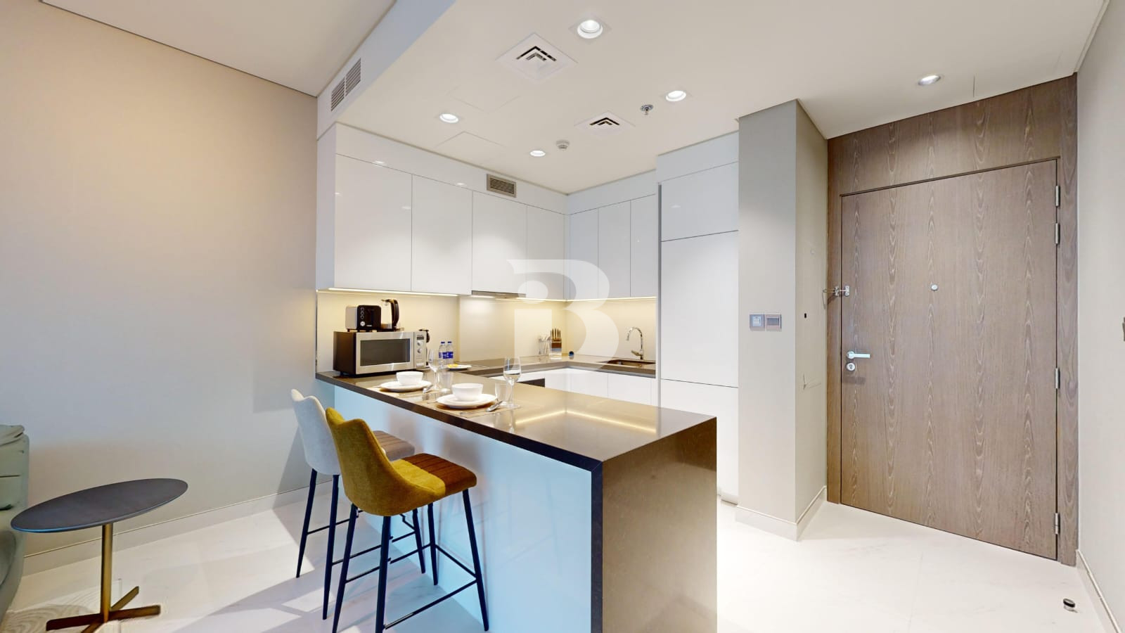 Modern High-Floor 1-Bedroom | District One