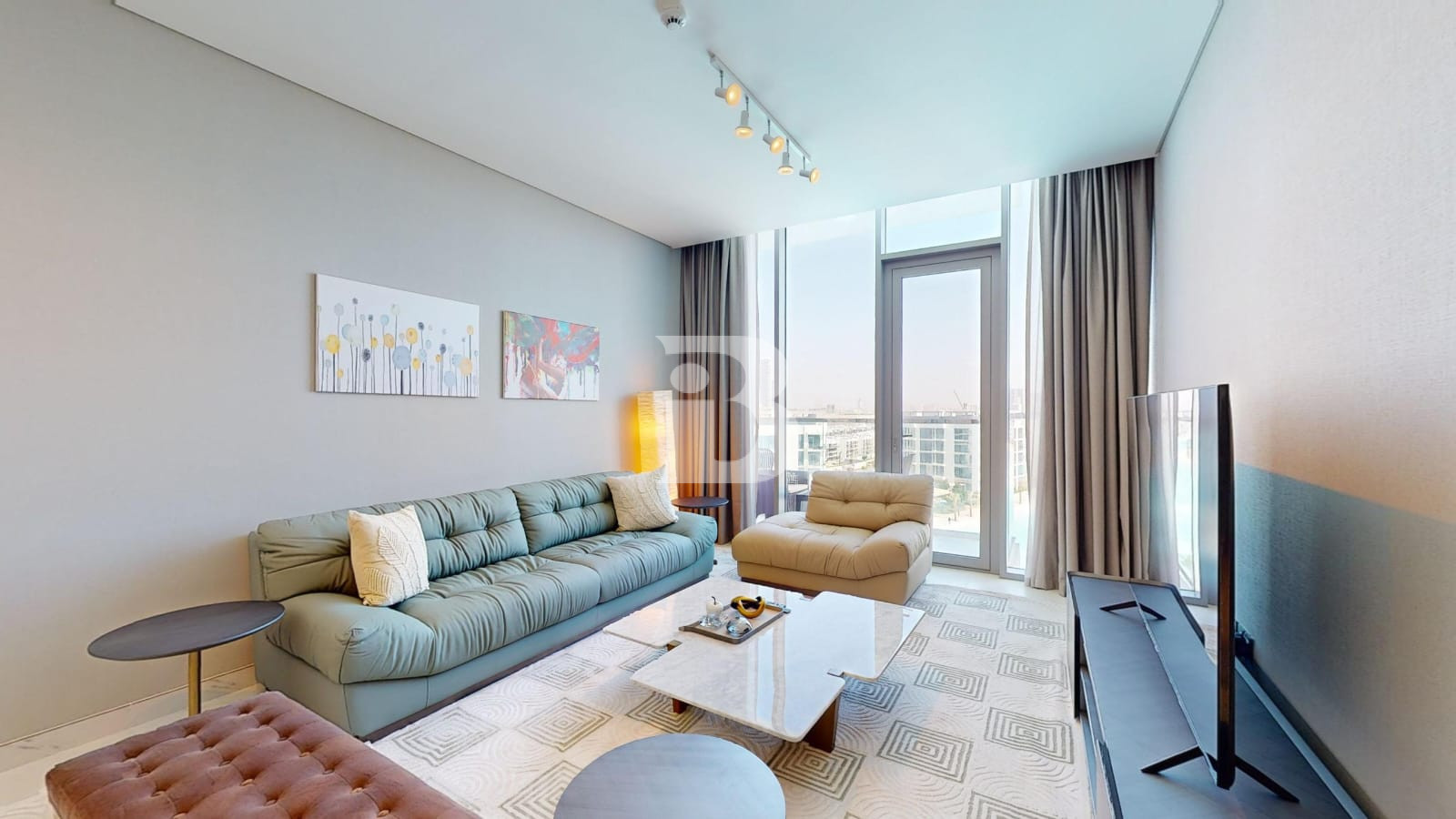 Elegant High-Floor 1-Bedroom in District One
