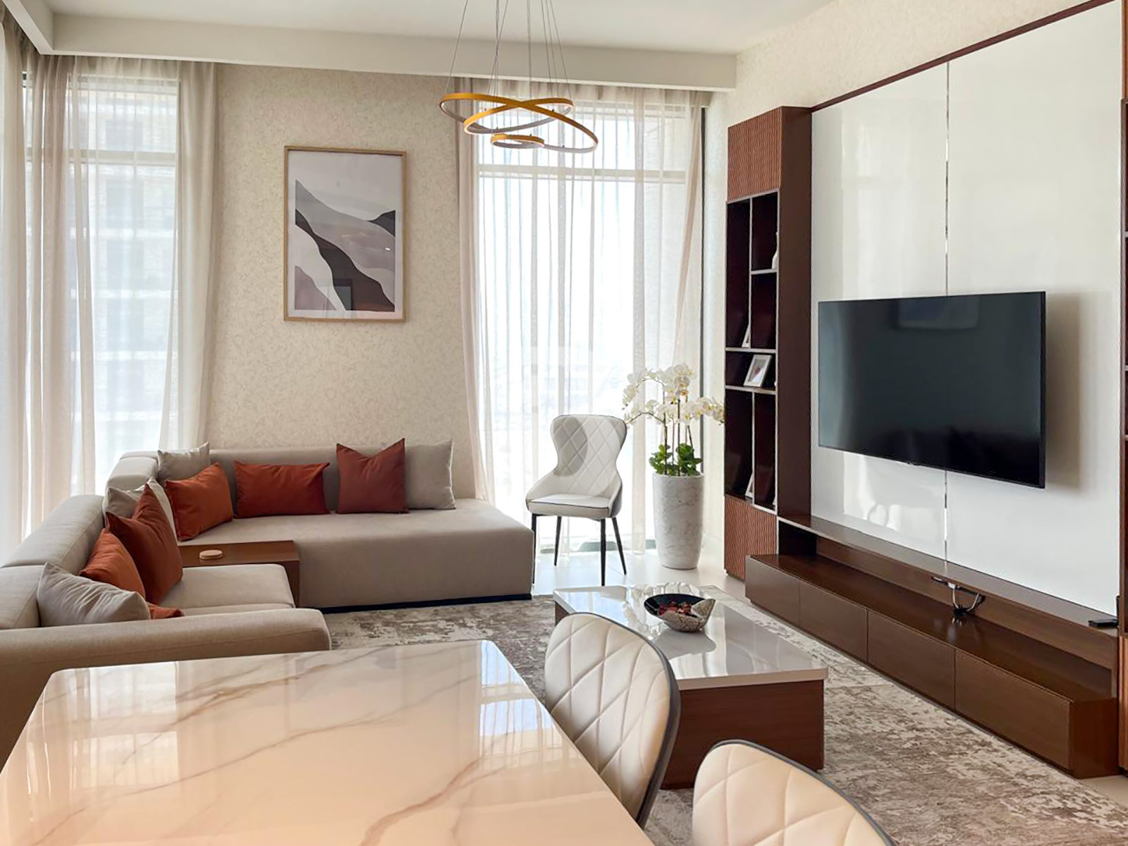 DUBAI SKYLINE VIEW | FULLY FURNISHED