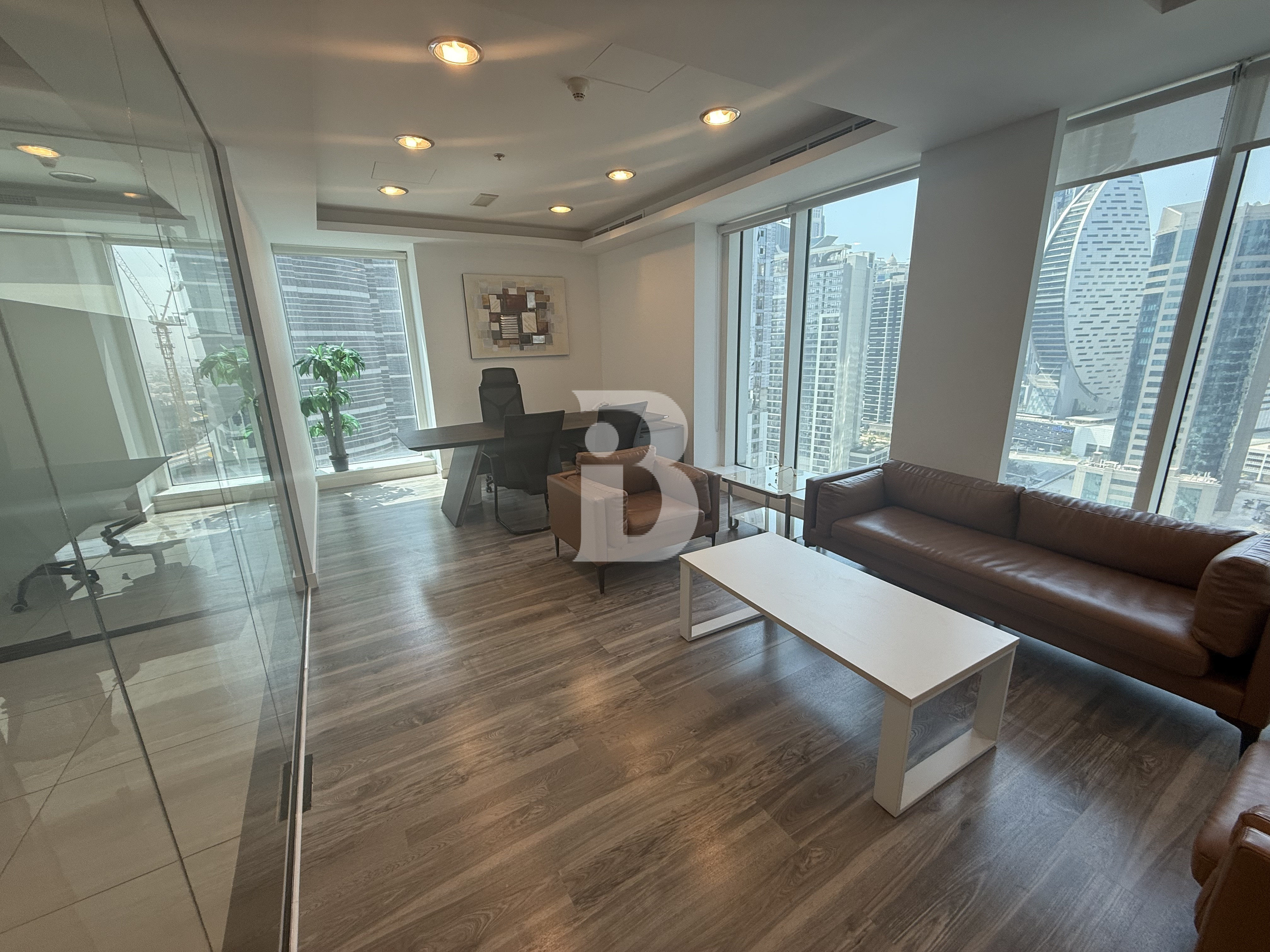 HIGH FLOOR | FULLY FURNISHED OFFICE | NEAR METRO