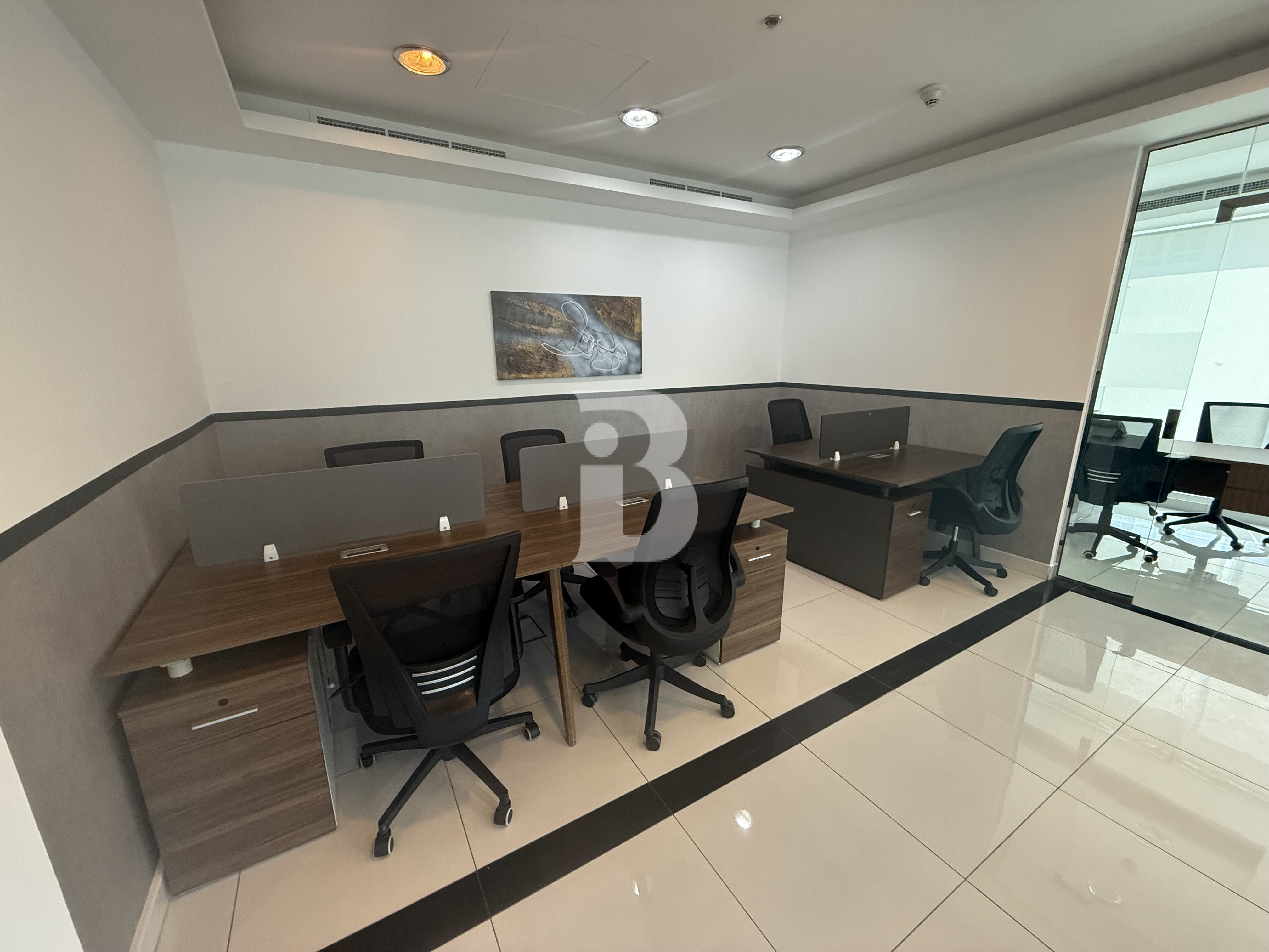 HIGH FLOOR | FULLY FURNISHED OFFICE | NEAR METRO