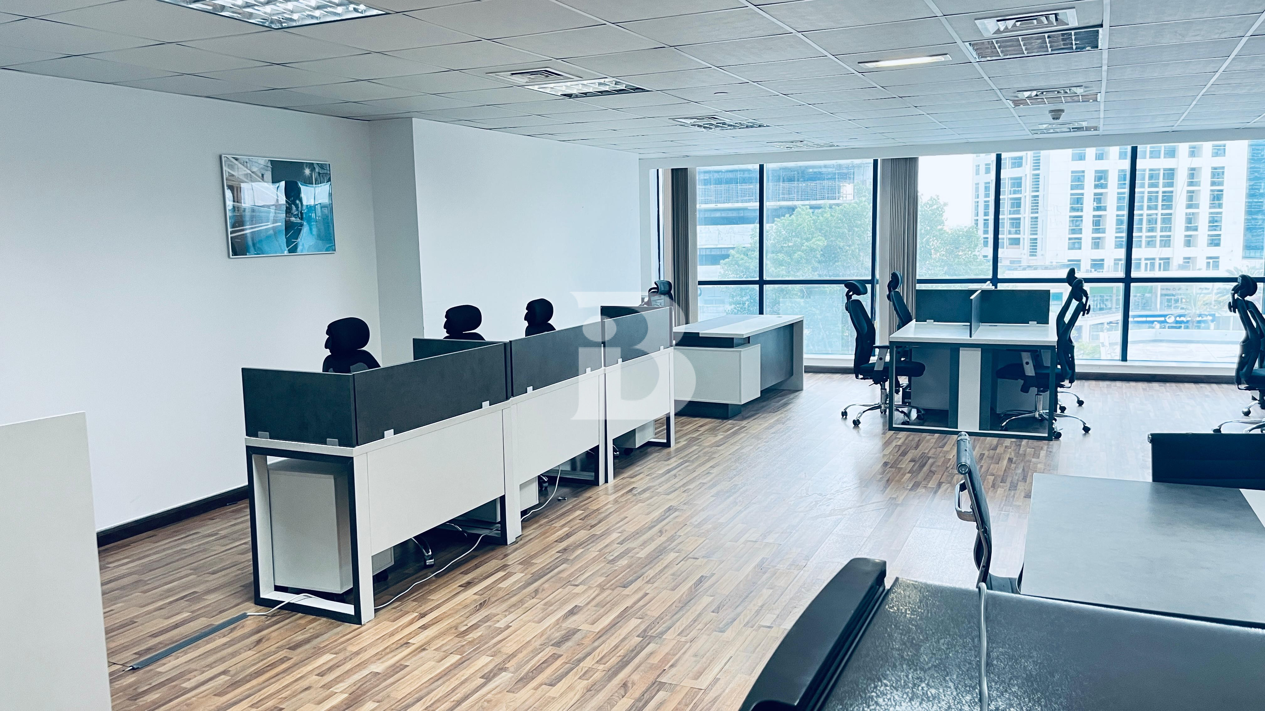 Fully Furnished | Open Layout  | DMCC License