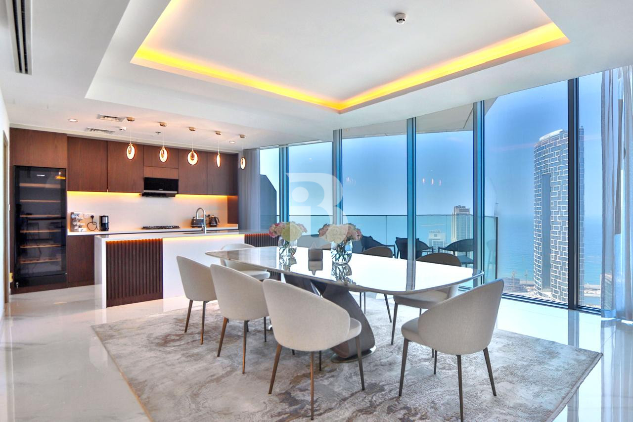 Duplex | Waterfront Unit | Sea and Dubai Eye