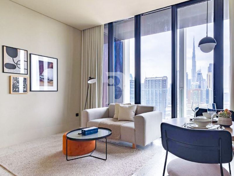 Cozy Studio | Burj Khalifa View | High Floor
