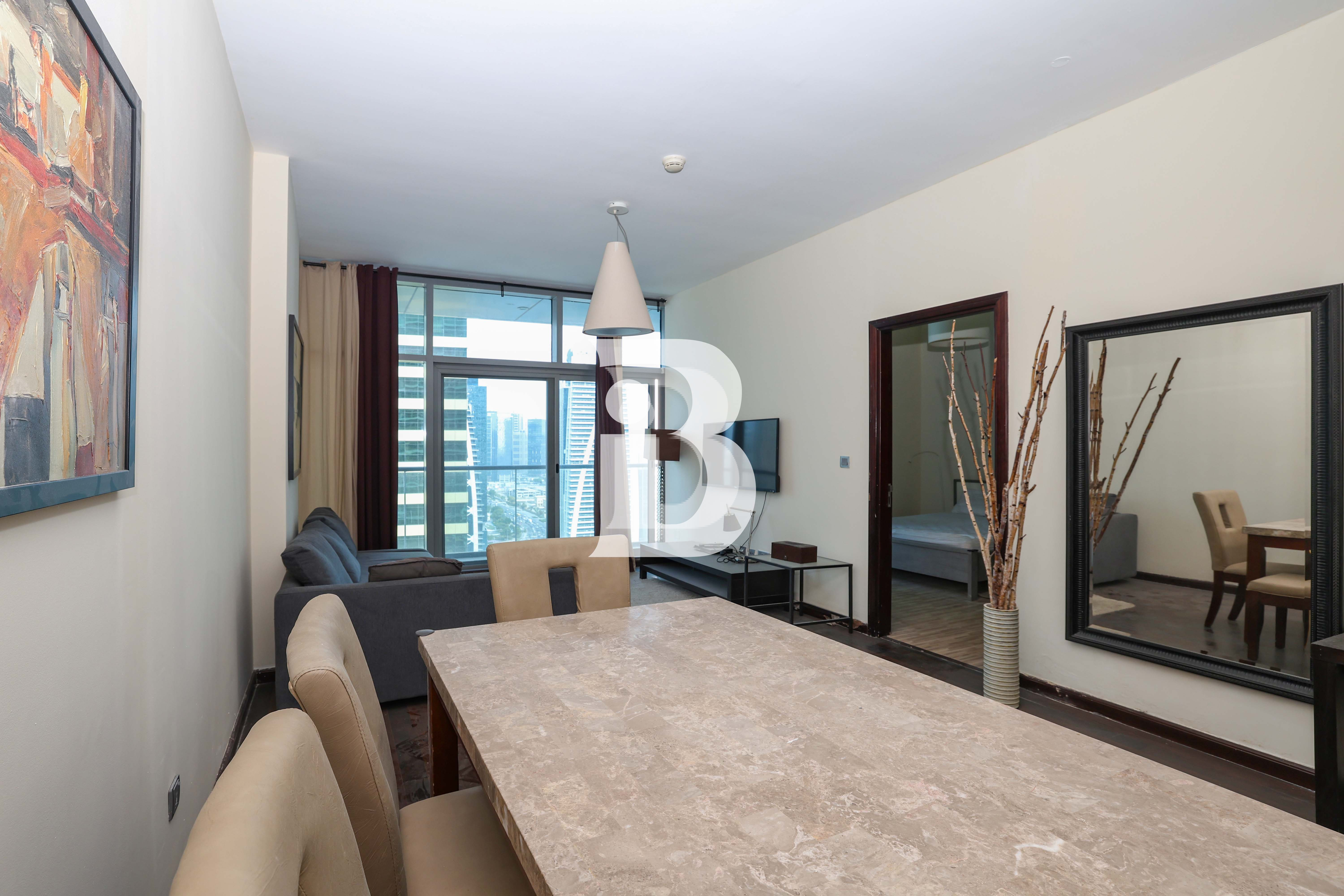 Exclusive  1BR | High Floor | Fully Furnished