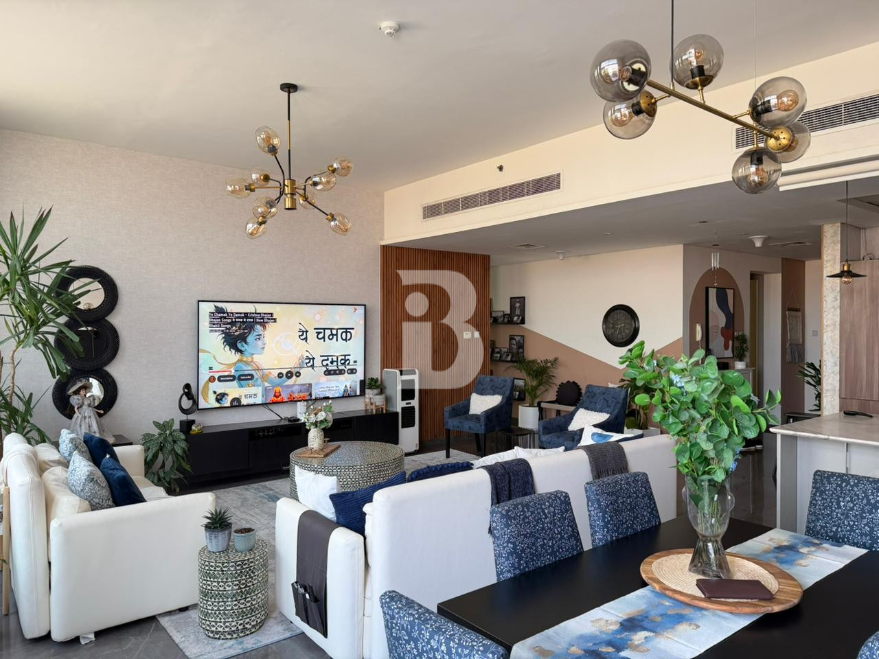 HIGH FLOOR|VASTU|3BRPLUS MAIDS|FULLY FURNISHED