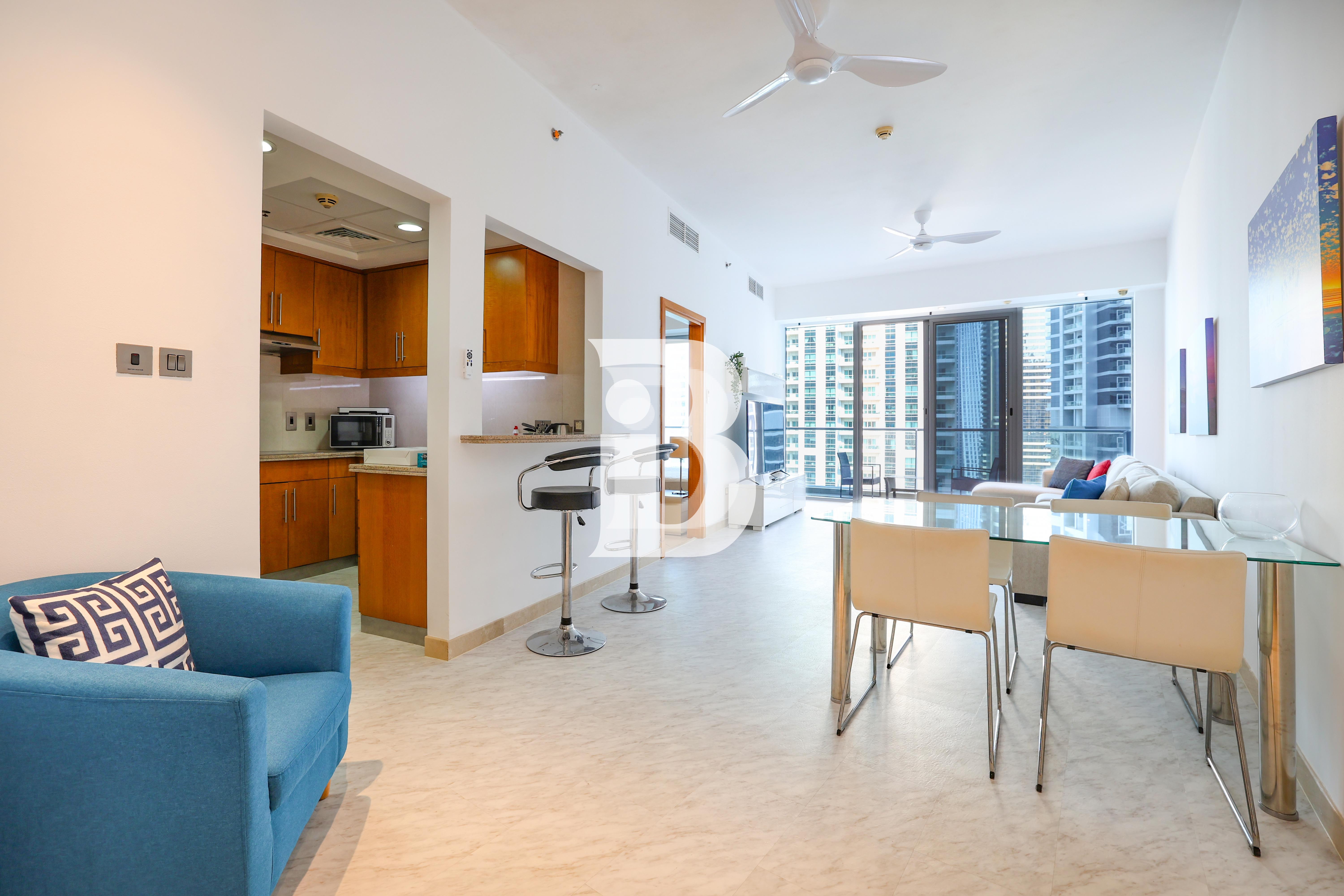 High Floor|Spacious|1BR with Study|Stunning view