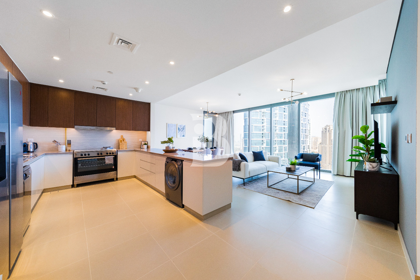 Surreal Views | Fully Furnished | High floor