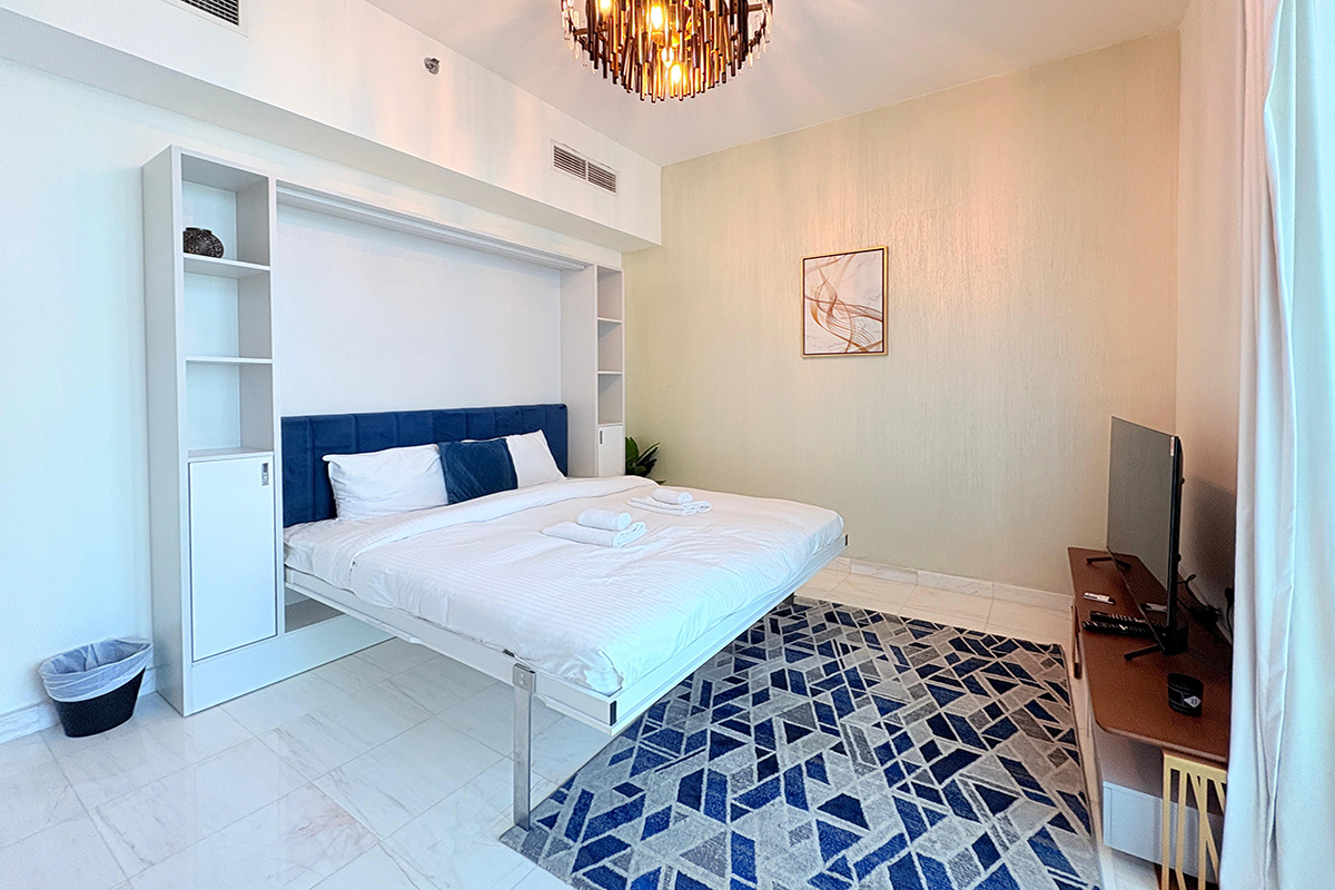 HIGH FLOOR | FULL BURJ VIEW | 1BR CONV INTO 2BR