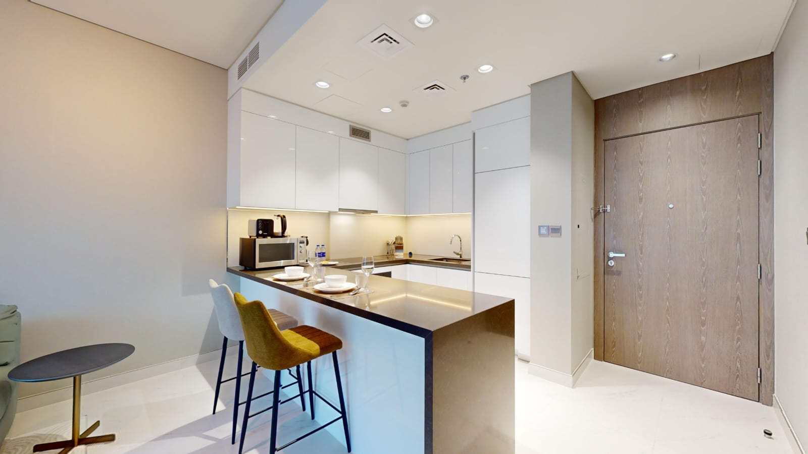 Modern High-Floor 1-Bedroom | District One