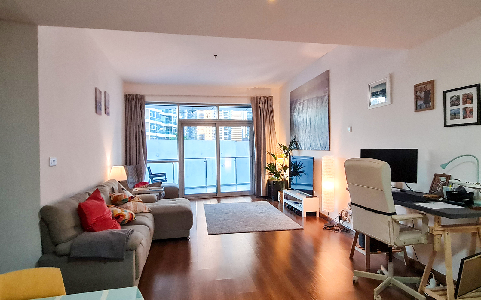 Fully Furnished 3BR | Partial Marina water view