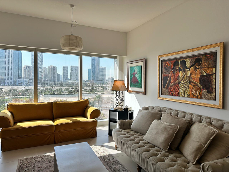 Modern 1BR Furnished Apt | Prime Reem Location