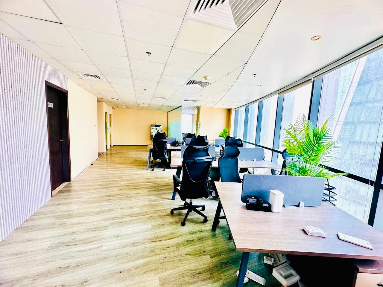 Furnished Office with Partition - Ready to move