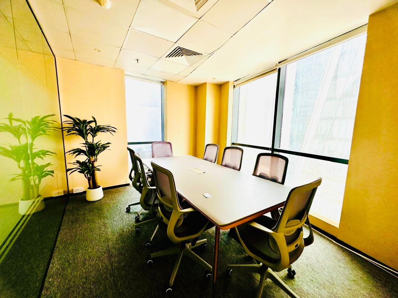 Furnished Office with Partition - Ready to move