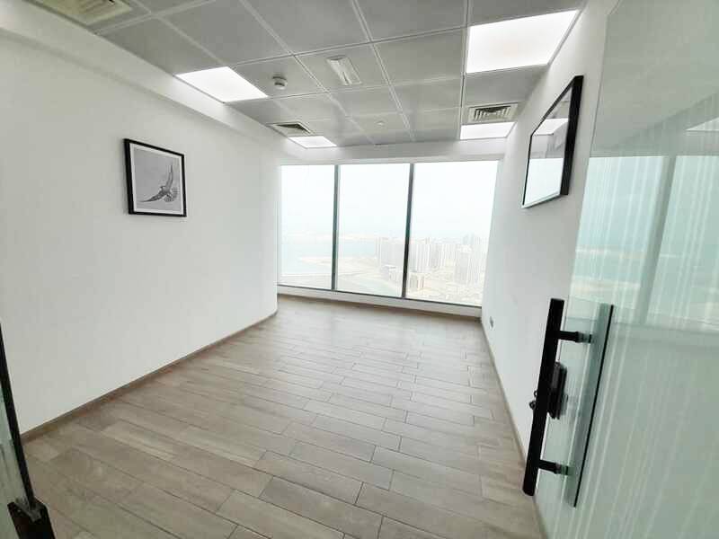 Furnished | Vacant|Fitted |Glass Partitions|Pantry