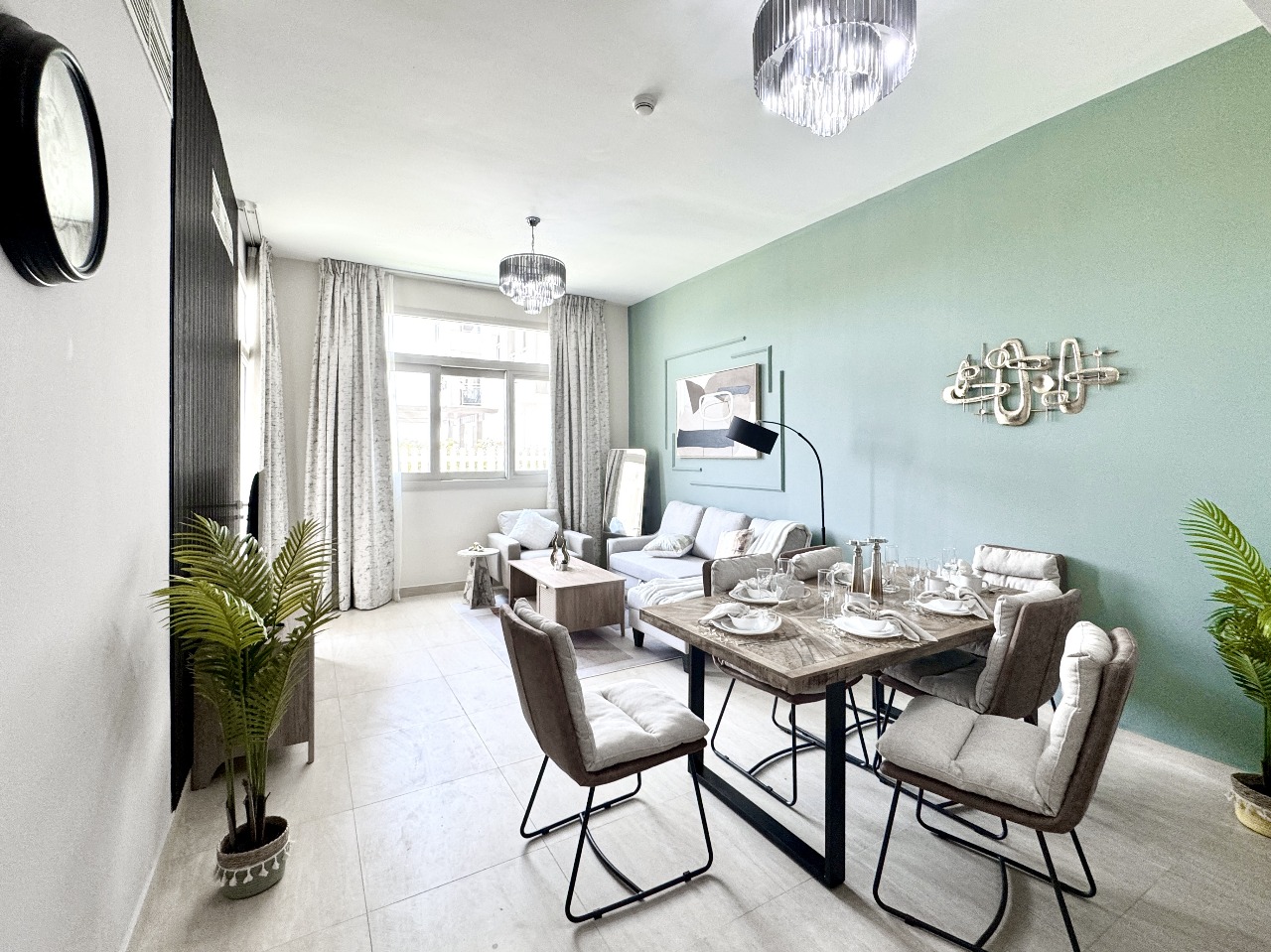Spacious 2BR Apartment | Furnished | Near Metro