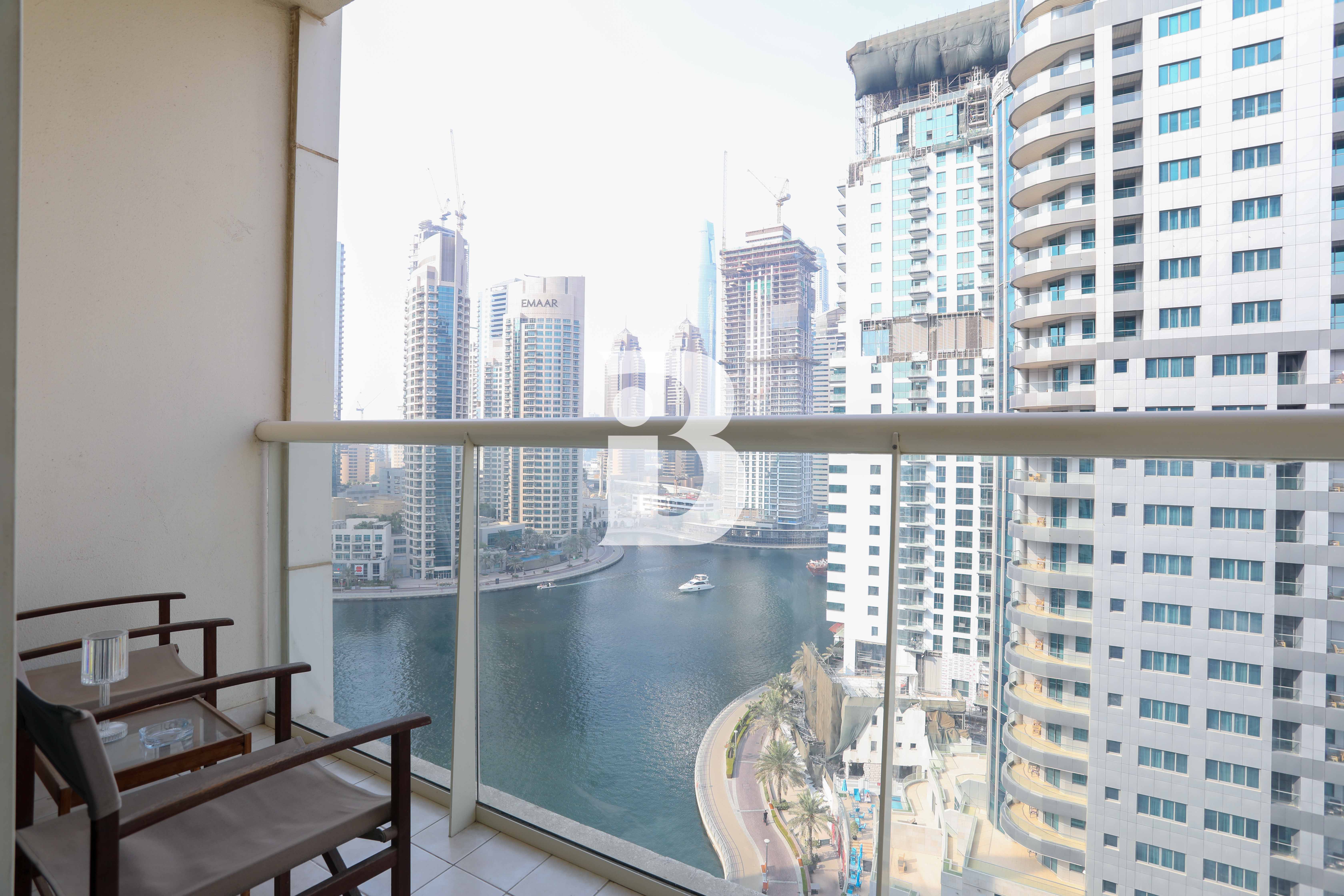 Ideal Price | Cozy furnished| Full marina view