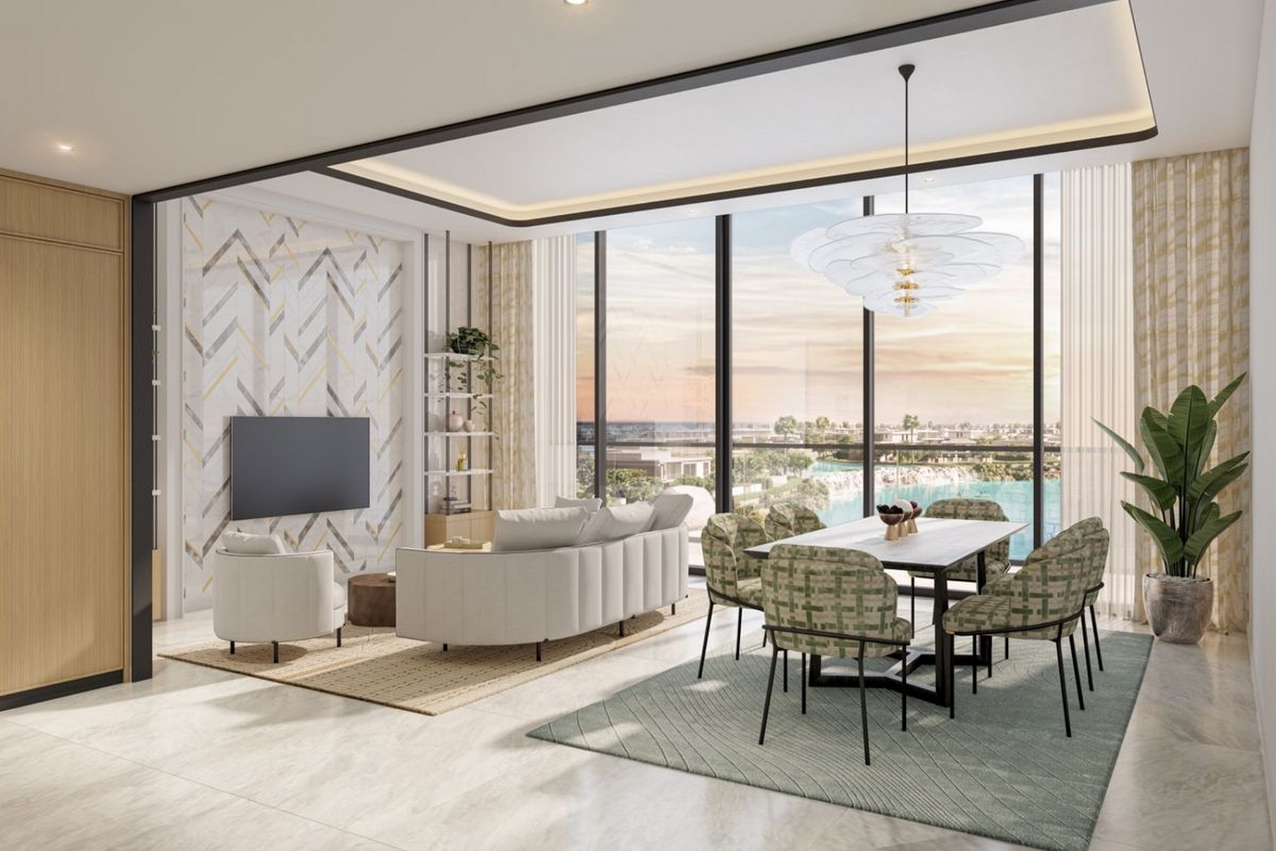 Lagoon Crystal lake View | Below OP | Premium