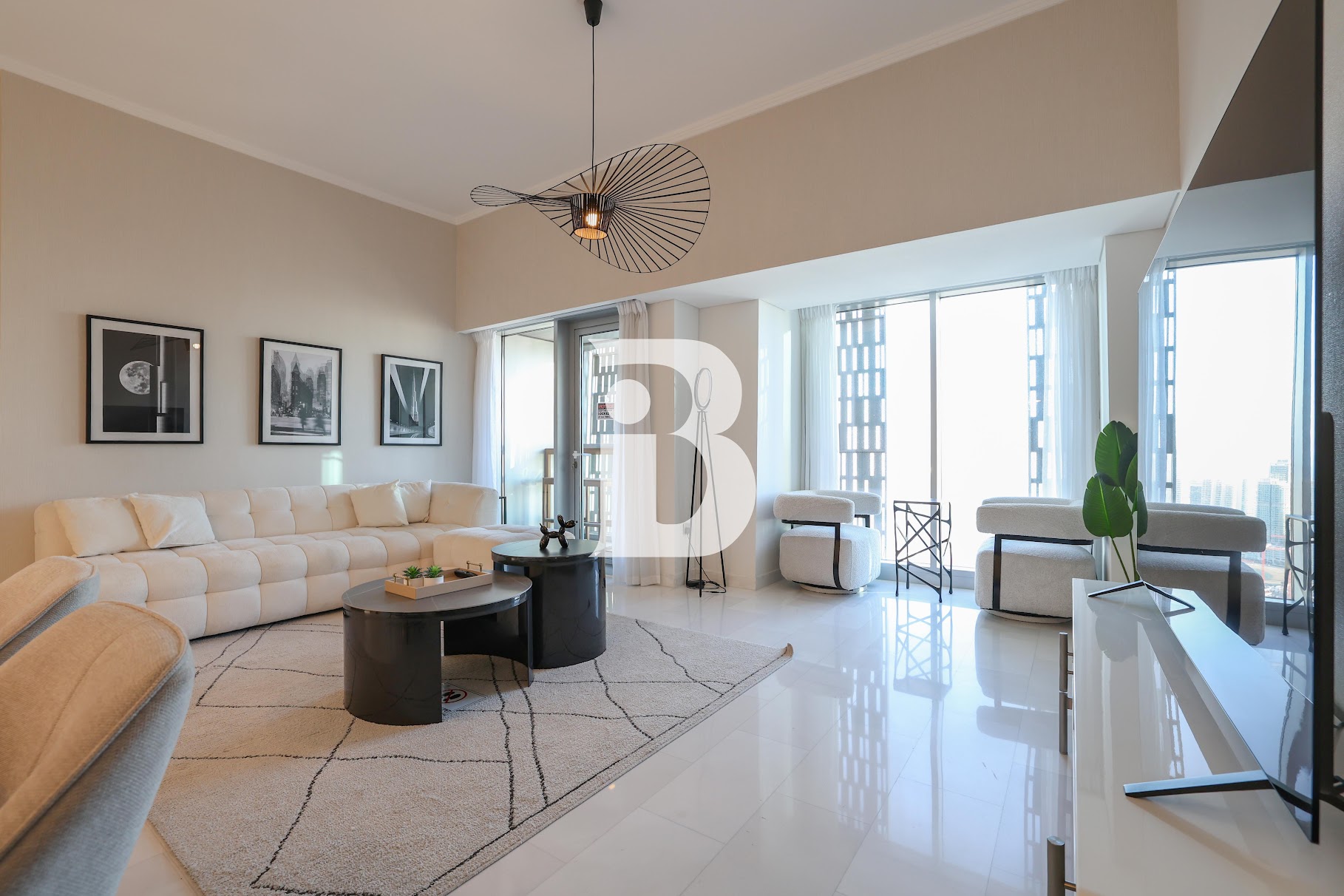 Spacious | Sea &amp; Dubai Eye Views | Vacant